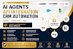 build ai agent with zapier n8n, API integration and CRM automation