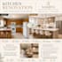 create a luxury kitchen interior design and renovation plan