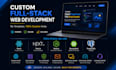design and develop a professional responsive react website