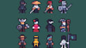 make 8bit 16bit 32bit spritesheet pixel animation rpg game asset