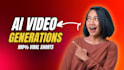 do professional ai video generation and video editing
