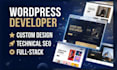 design, build, and optimize a professional wordpress website