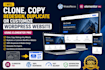 clone copy redesign duplicate or customize wordpress website with element