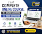 complete your online course, online learning, and certification course quickly