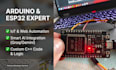 code arduino, esp32, iot sensors, automation, and ai API projects