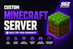 create and setup a professional custom minecraft server