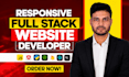 develop a custom website or full stack web app using react and nextjs