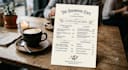 create design custom digital or physical restaurant menu