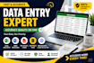 do accurate data entry copy paste pdf to word and excel
