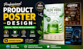 create professional product poster design