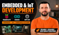 develop raspberry pi, esp programming, arduino iot firmware, embedded systems