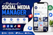 create social media content