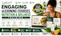 create elearning course content, nutrition and wellness training