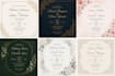 design elegant wedding cards, invitation, and walima cards