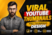 design professional youtube thumbnails and canva banners