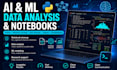 help with ai machine learning data analysis and python notebooks
