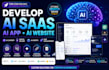 develop ai saas, ai app ai website , ai chatbot integration app native ios app