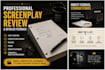 review your screenplay and provide detailed feedback