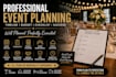 plan your event with timeline, budget and checklist