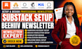 setup substack account substack account setup substack newsletter design setup