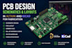 design pcb boards, schematics, layouts in altium and kicad for fabrication