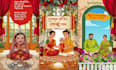 create cinematic wedding, rice ceremony invitation video