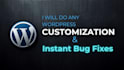 fix, debug and customize your wordpress website