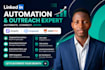 setup linkedin automation and b2b outreach using dripify heyreach expandi aimfox