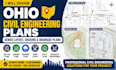 design ohio civil engineering plans, sewer layout grading and drainage plans