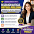 write and publish research article, increase google scholar citation, journal