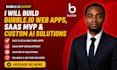 build bubble io web app mvp, saas,buble custom ai solutions figma to bubble
