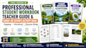 do professional student student workbook science  book graphic design worksheet
