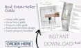 design a professional real estate seller guide, property guide and welcome book