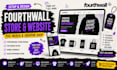 setup fourthwall store website design fourthwall merch pod fourthwall shop