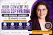 write high converting sales copywriting, SEO website content for shopify stores