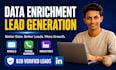 data enrichment and b2b lead generation with verified email