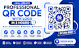 create a professional custom qr code with logo in 2 hours