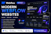 design webflow website webflow landing page figma to webflow webflow expert
