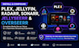 install and configure plex jellyfin, radarr, sonarr jellyseerr and overseerr