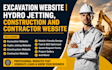 do excavation hydrojetting website construction contraction and masonry website