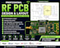 design rf pcb, antenna pcb layout, high frequency, 5g, wifi, gps, microwave pcb