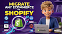 migrate wix, woocommerce, squarespace to shopify store