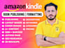do book formatting for amazon kdp, book design layout design and book publishing