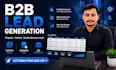 do b2b lead generation,google map scraping,email scraping