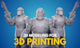 sculpt character 3d models and 3d characters for 3d printing