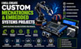 create custom mechatronics and embedded systems projects