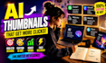 design ai youtube thumbnails that boosts CTR