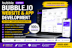 build bubble io website bubble app bubble developer bubble mvp saas bubble io