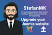 upgrade your joomla website