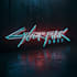 do a design futuristic cyberpunk logo or typography